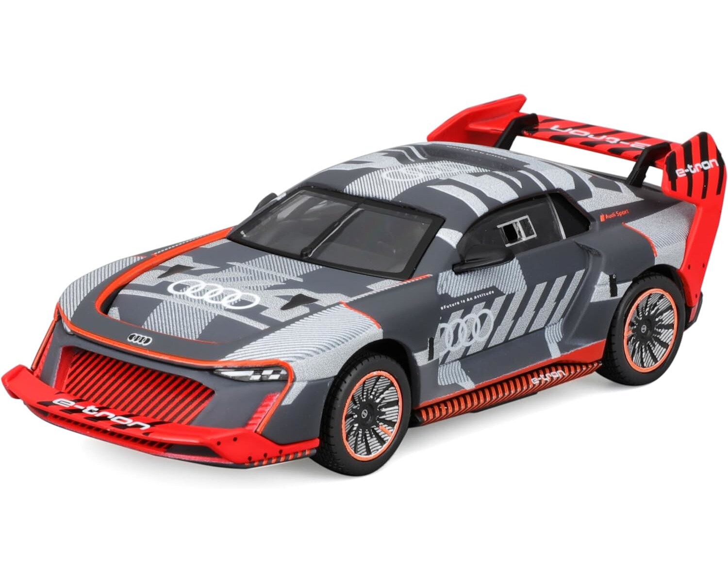 Bburago 18-38311 - Modellauto - Audi S1 e-tron quattro Hoonitron (Ma&szlig;stab 1:43) Modell Auto 