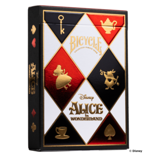 Bicycle® Kartendeck - Disney Alice in Wonderland Kartenspiel Spielkarten PokerkartenSingle Deck 