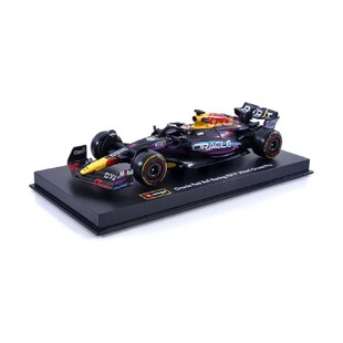 Bburago 18-38083V1 - Modellauto - F1 Red Bull RB19 '23 #1 Verstappen Miami GP (mit Helm, Maßstab 1:43) 