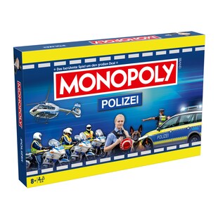 Monopoly - Polizei 2.0 Gesellschaftsspiel Brettspiel Spiel 