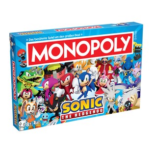 Monopoly - Sonic Gesellschaftsspiel Brettspiel Spiel 