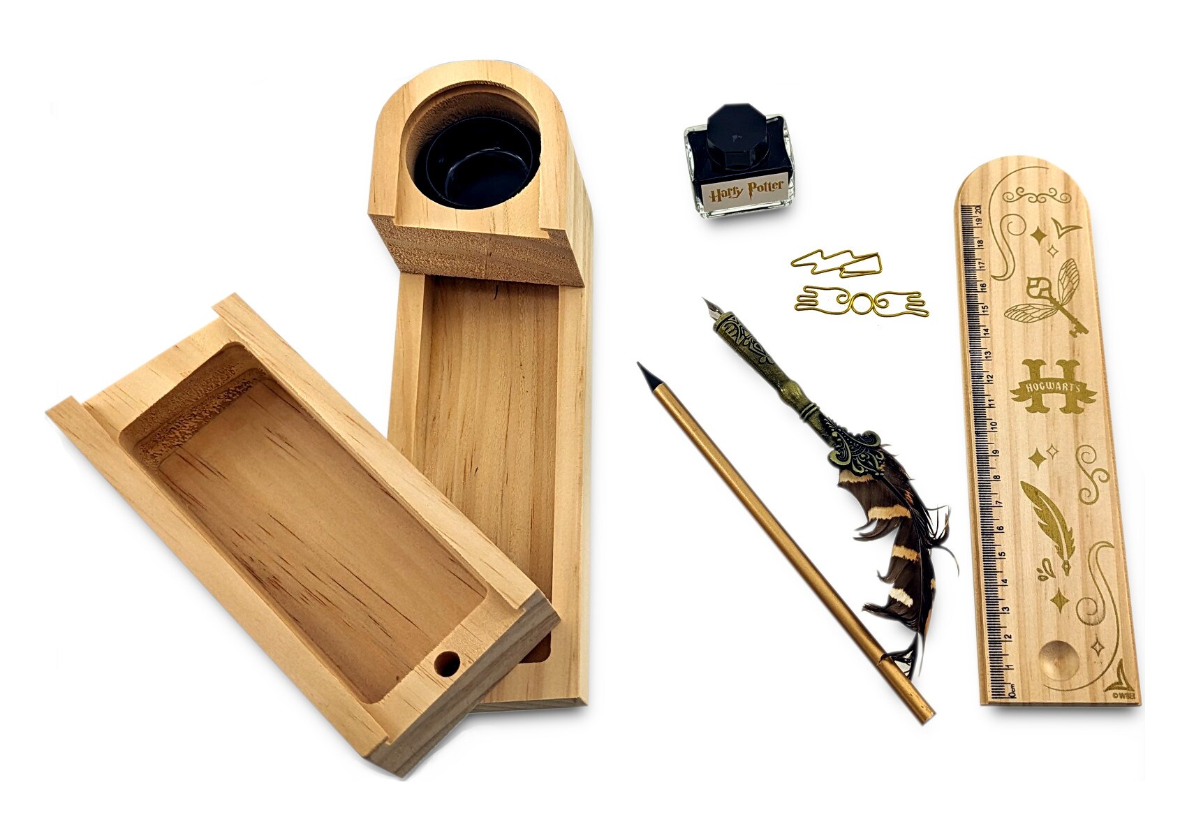 D'arp&egrave;je CHPO034 - Schreib-Set - Harry Potter (in Holzschachtel) 