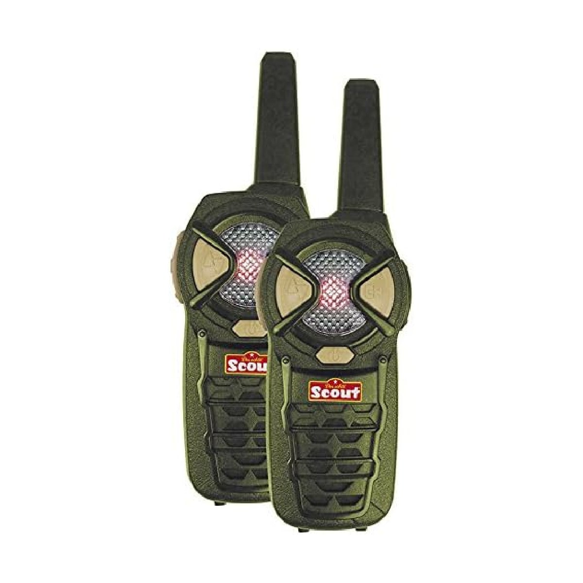 Happy People 19385 - SCOUT Walkie Talkie Funkger&auml;t f&uuml;r Kinder 5km Reichweite 6 Kan&auml;le 