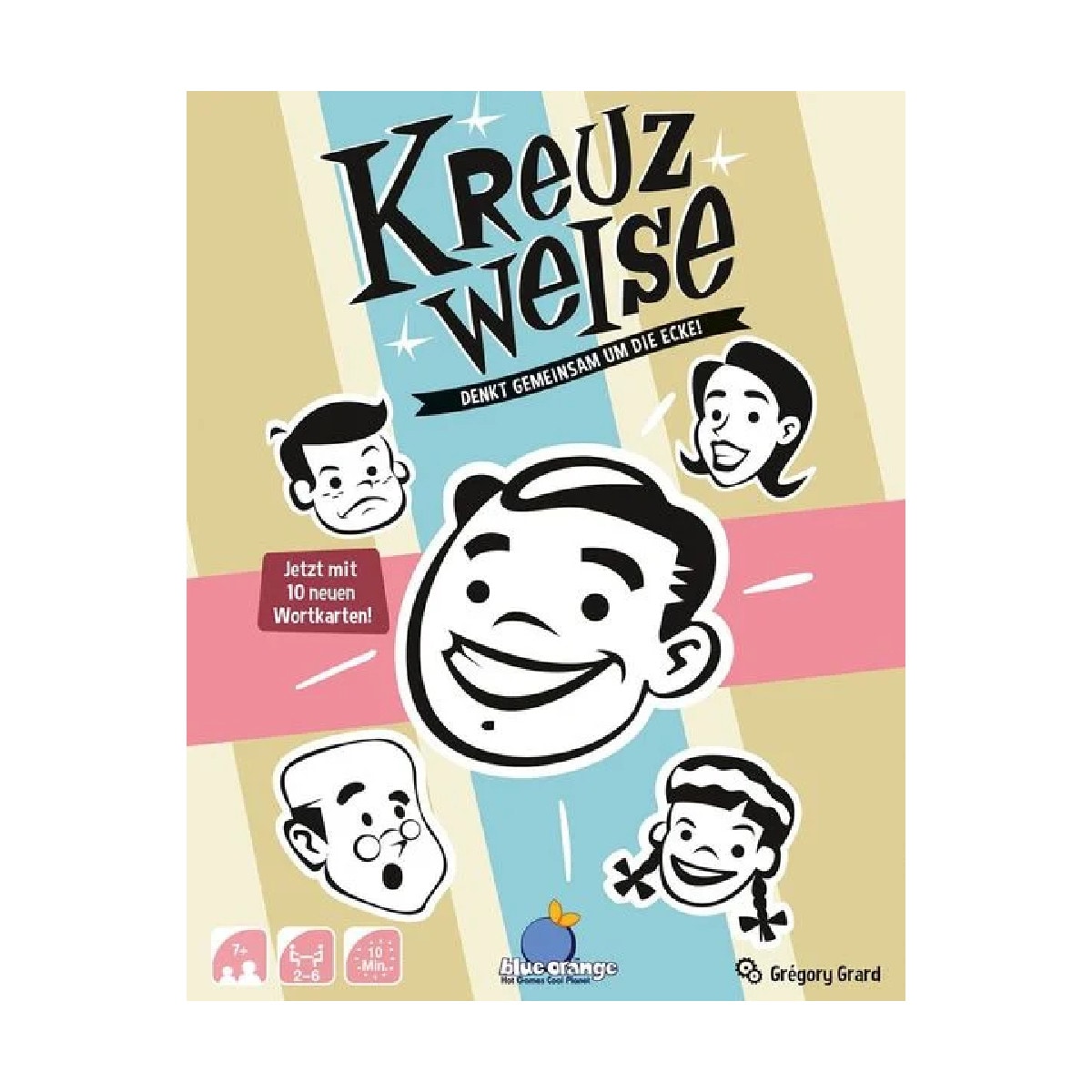 Asmodee BLOD0105 - Familienspiel - Kreuzweise Familienspiel Brettspiel Gesellschaftsspiel 