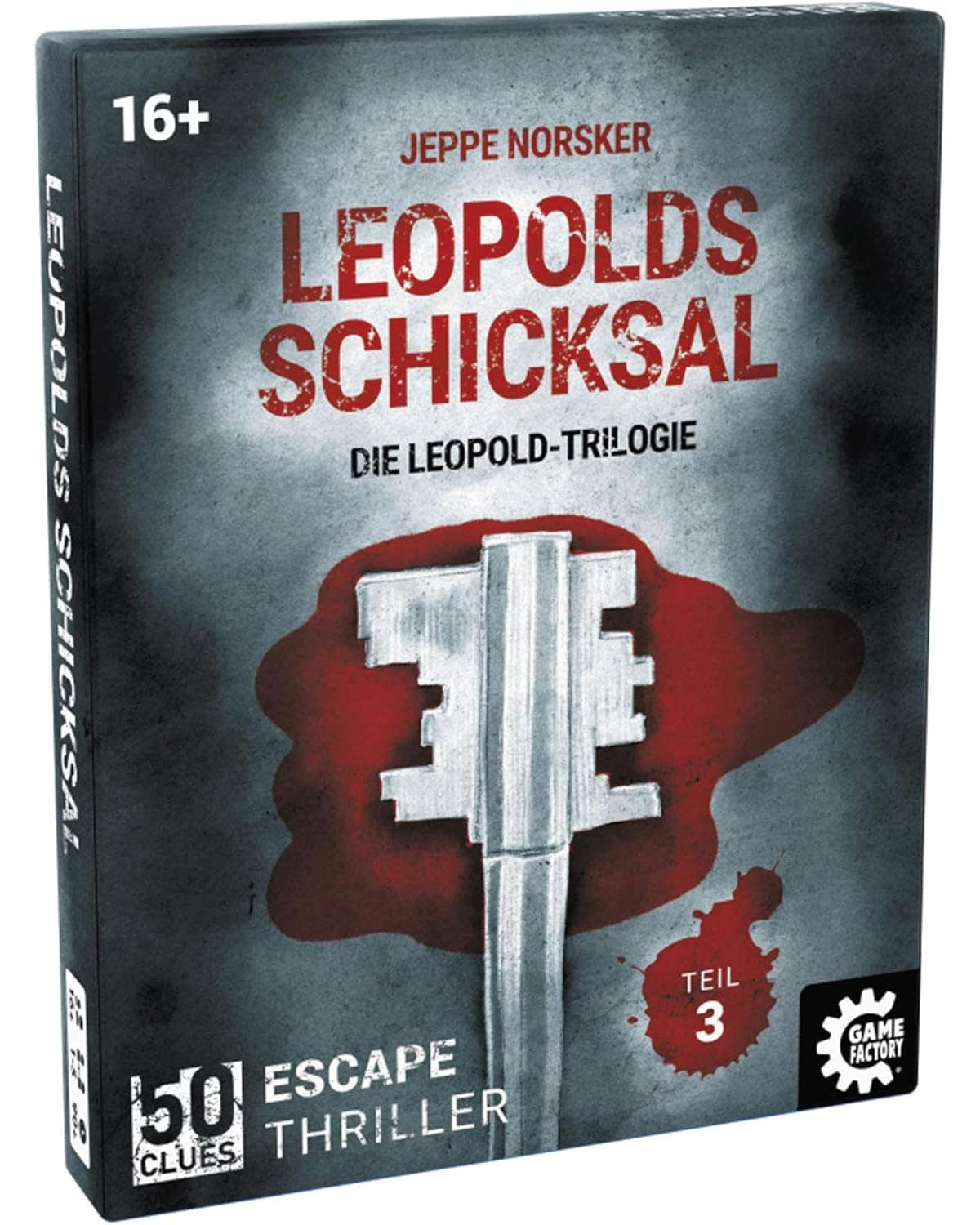 Game Factory - Escape Spiel - Leopolds Schicksal - Teil 3 Thriller Exitgame R&auml;tselspiel Krimispiel Trilogie 