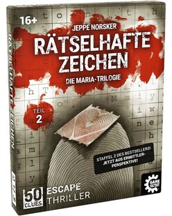 Game Factory - Escape Spiel - Rätselhafte Zeichen Thriller Exitgame Rätselspiel Krimispiel Trilogie 