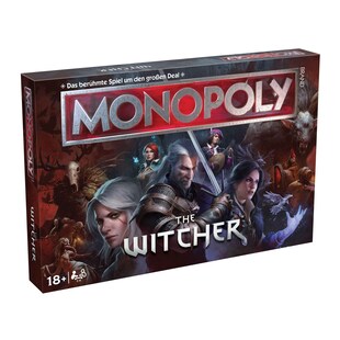 Monopoly - The Witcher Gesellschaftsspiel Brettspiel Spiel 