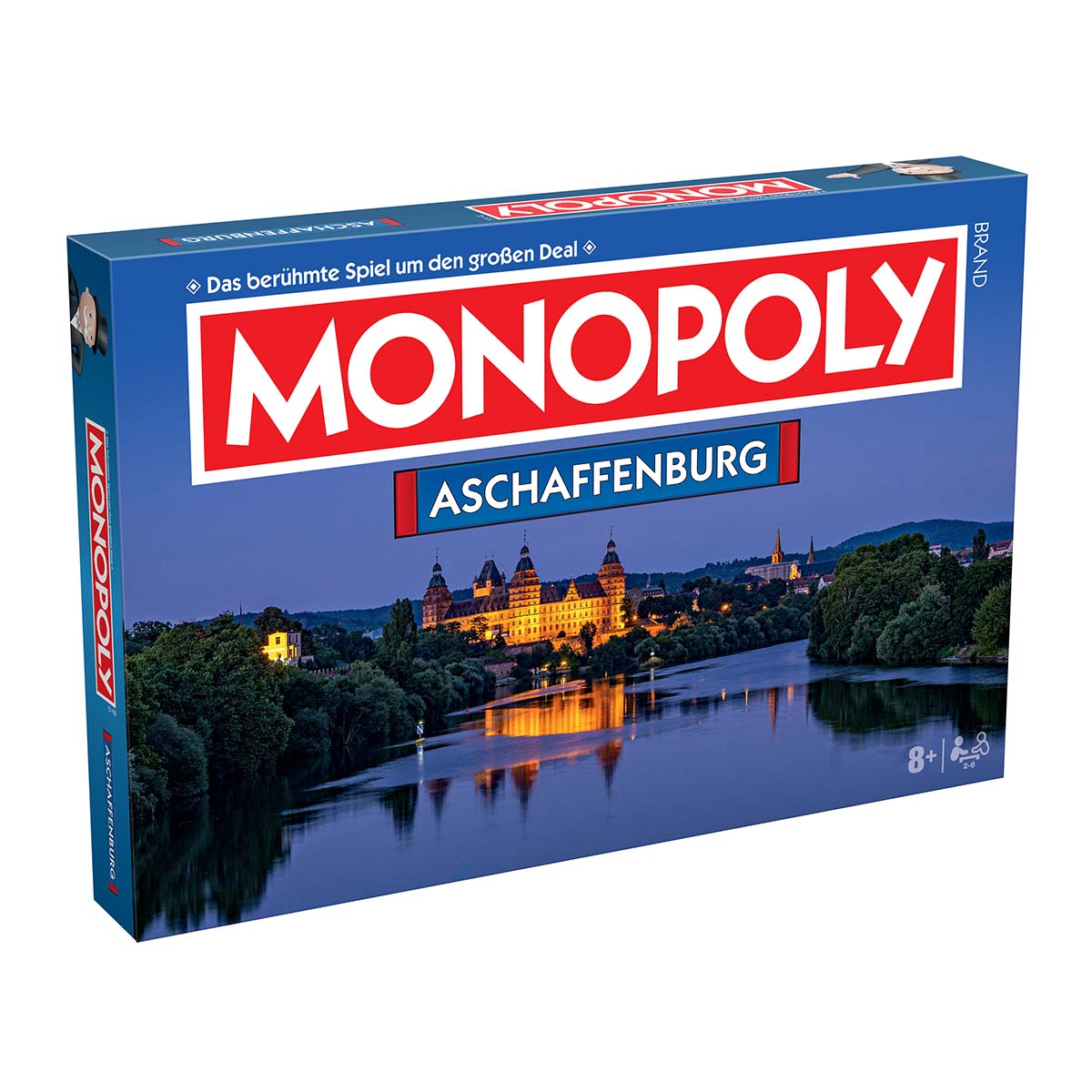 Monopoly Aschaffenburg Brettspiel Gesellschaftsspiel Spiel Cityedition Stadtedition 