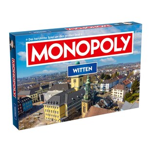 Monopoly - Witten Brettspiel Gesellschaftsspiel Spiel Cityedition Stadtedition 