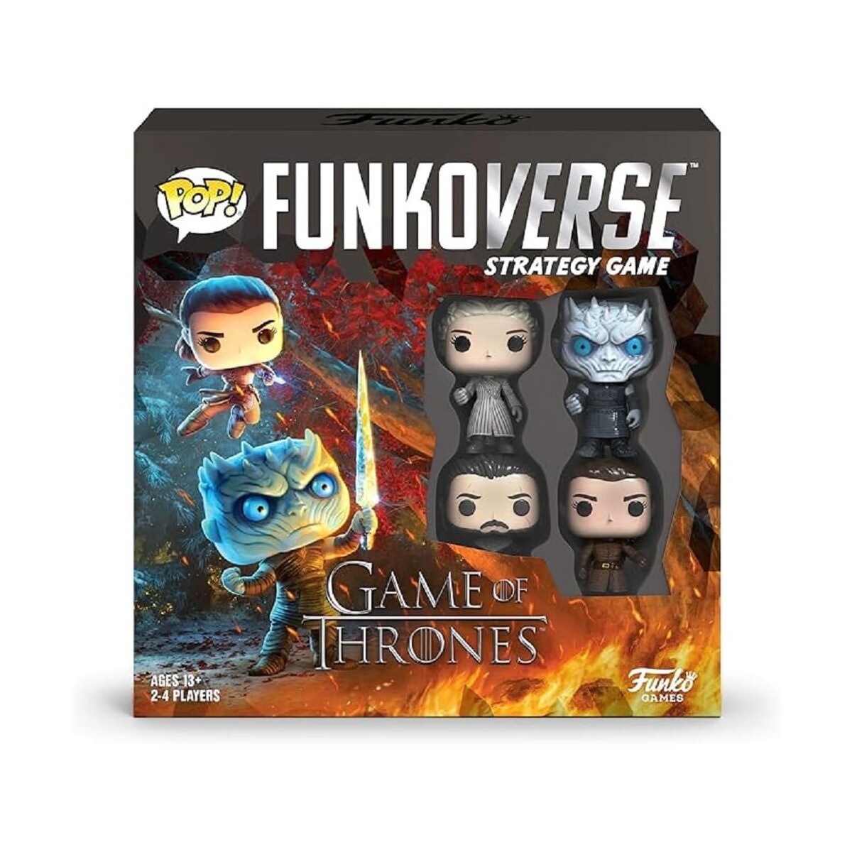 46060 - Brettspiel - Funkoverse Game of Thrones (englisch) Strategiespiel 2-4 Spieler Boardgame
