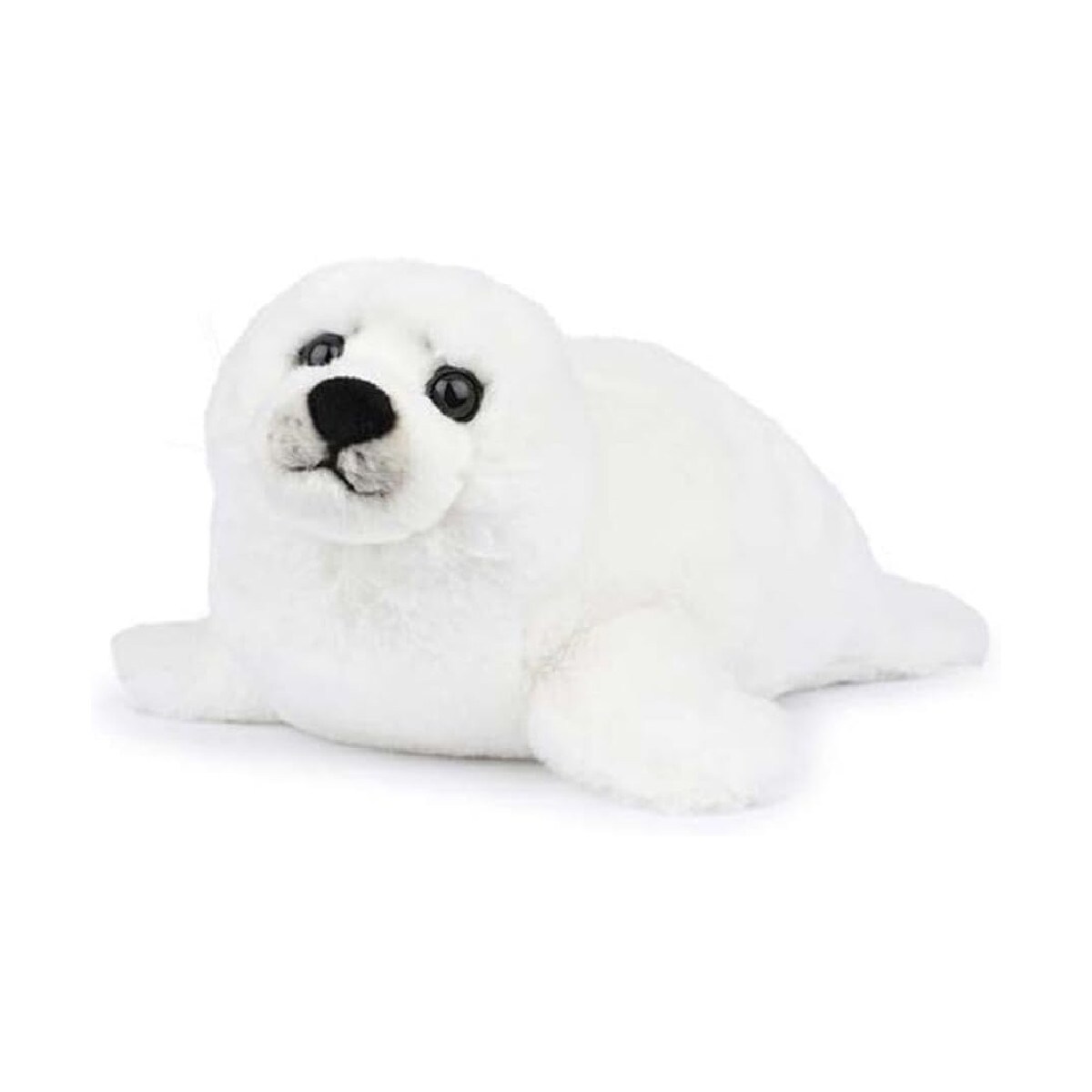 WWF - ECO Pl&uuml;schtier - Robbe (wei&szlig;, 38cm) Kuscheltier Stofftier nachhaltig Seal 
