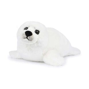 WWF - ECO Plüschtier - Robbe (weiß, 38cm) Kuscheltier Stofftier nachhaltig Seal 