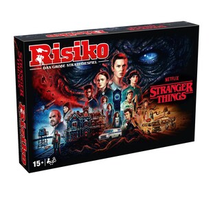 Risiko - Stranger Things Brettspiel Strategie Gesellschaftsspiel 