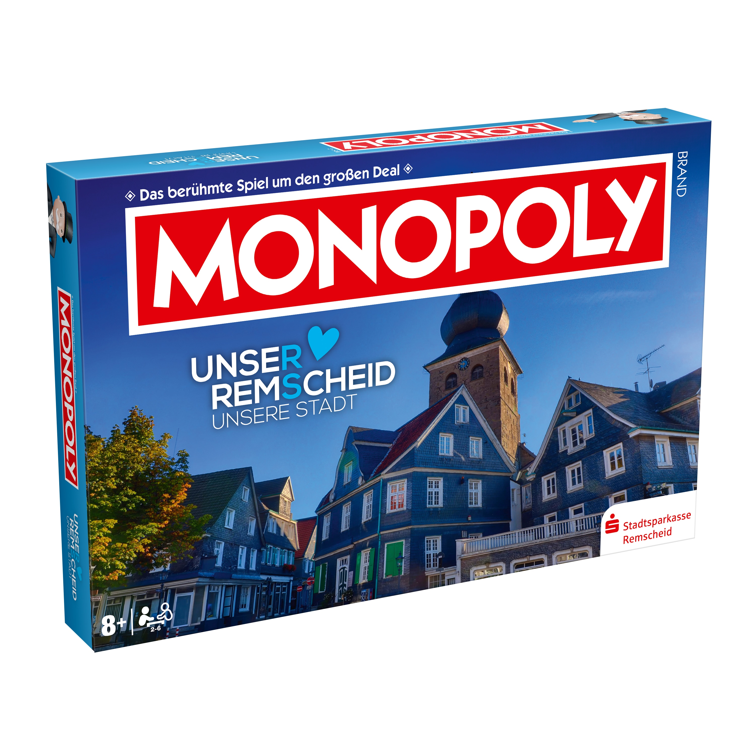 Monopoly - Remscheid Brettspiel Gesellschaftsspiel Spiel Cityedition Stadtedition 