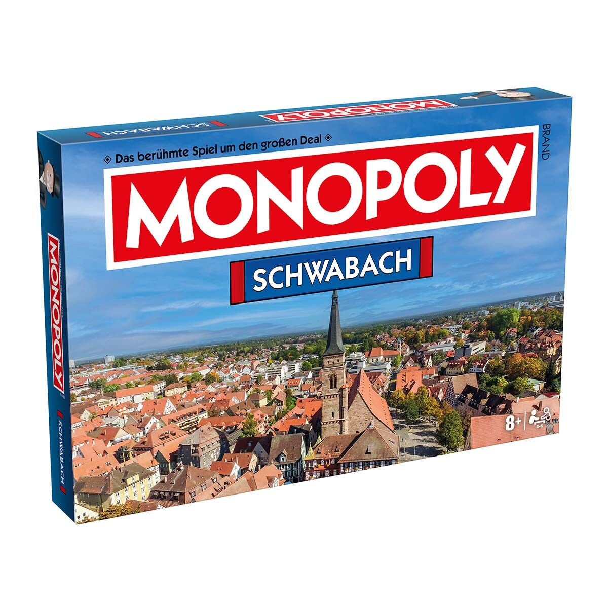 Monopoly - Schwabach Brettspiel Gesellschaftsspiel Spiel Cityedition Stadtedition