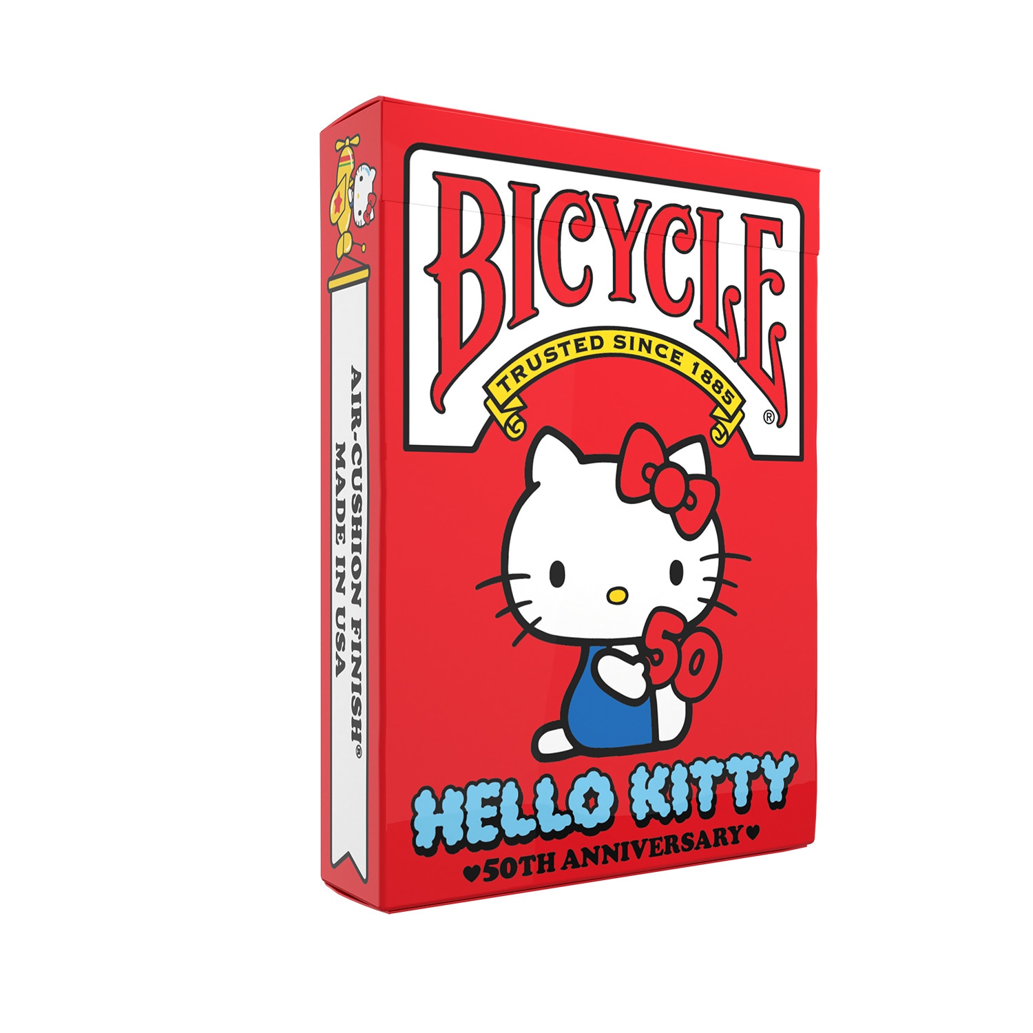 Bicycle&reg; Kartendeck Hello Kitty 50th Anniversary Spielkarten Pokerkarten Single Deck 