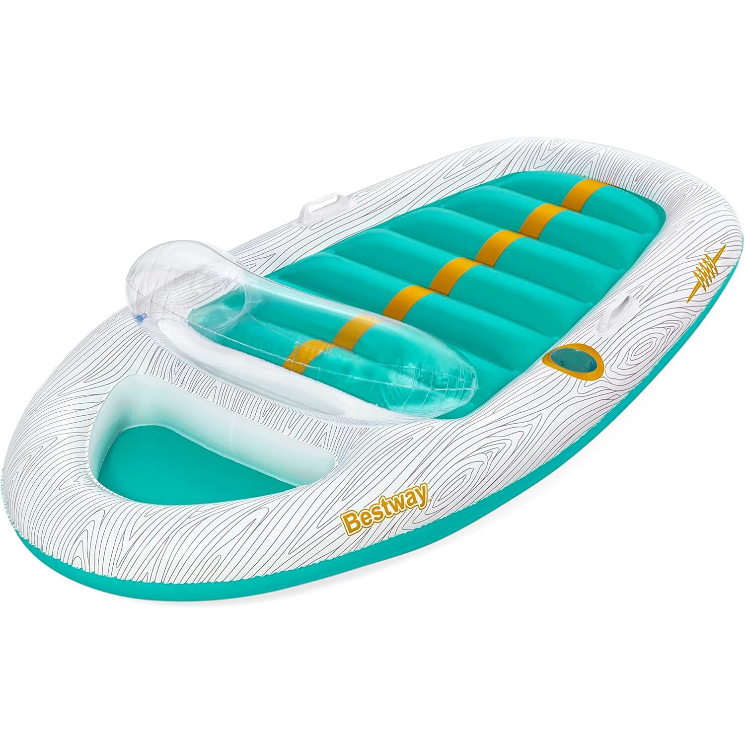 Bestway - Luftmatratze - Vacation Yacht Lounge (216x117cm) Getr&auml;nkehalter R&uuml;ckenlehne 