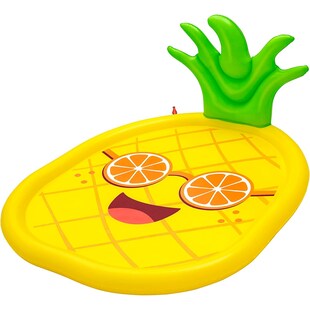 Bestway - Wassermatte - Sunny Pineapple (196x165cm) Wasserspaß Wassersprinkler 