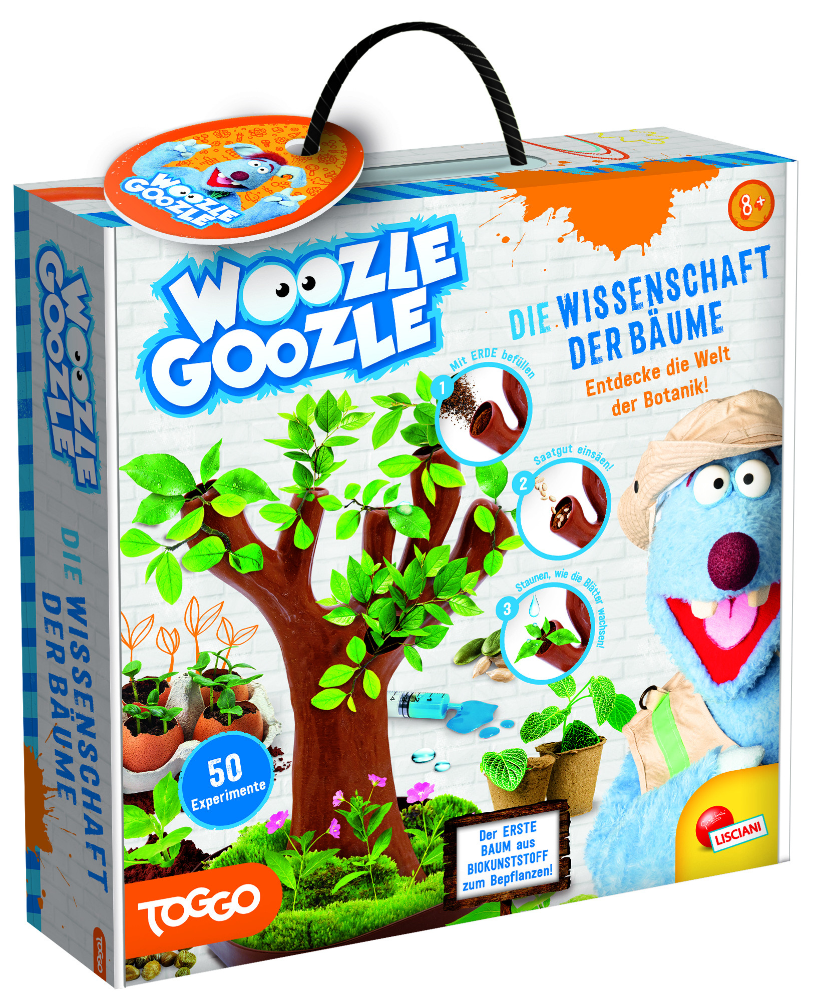 Lisciani DE97364WG - Woozle Goozle Die Wissenschaft der B&auml;ume Botanik Natur Experimentierkasten 
