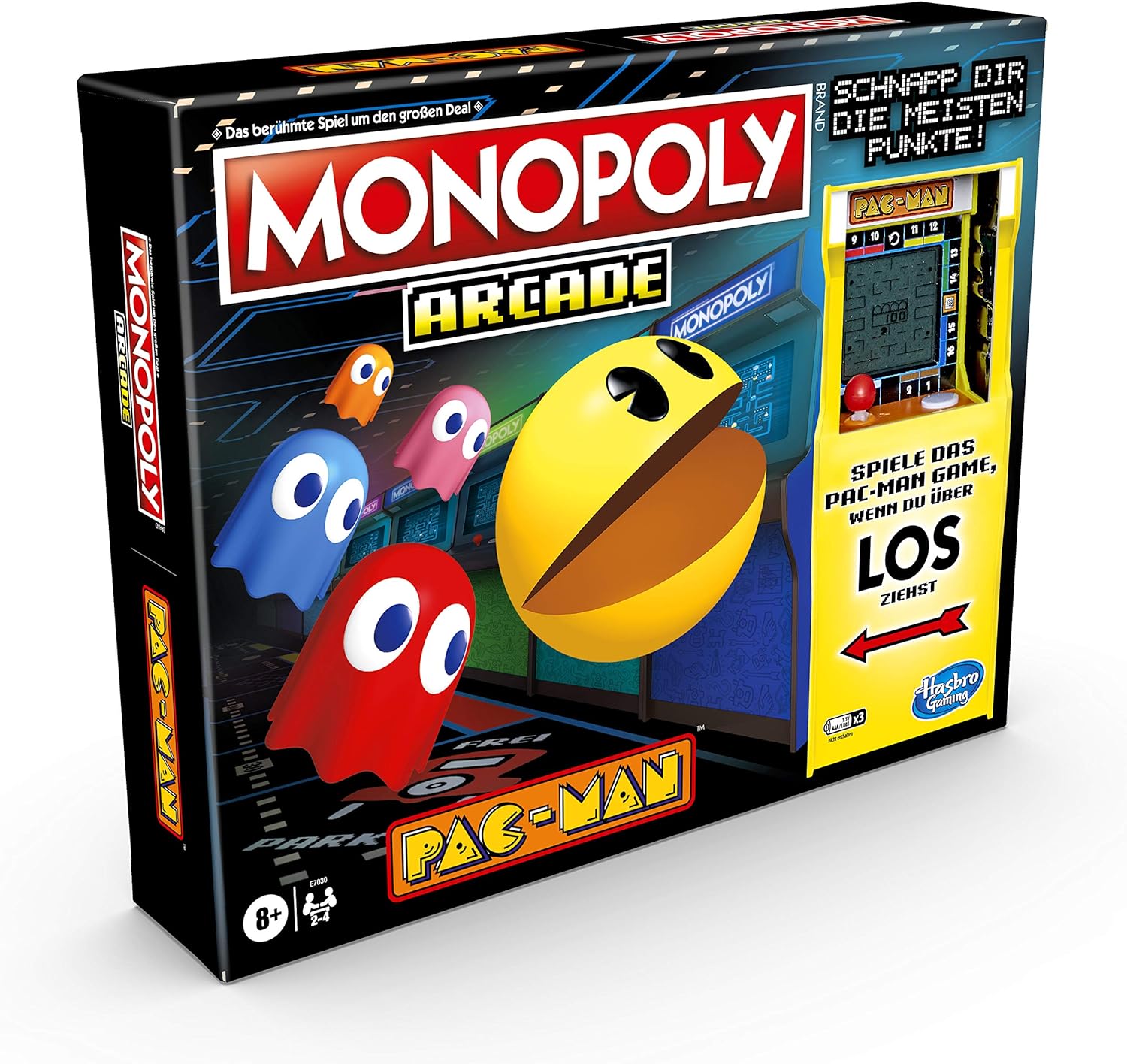 Hasbro - Monopoly Arcade Pac-Man Brettspiel Gesellschaftsspiel Spiel 