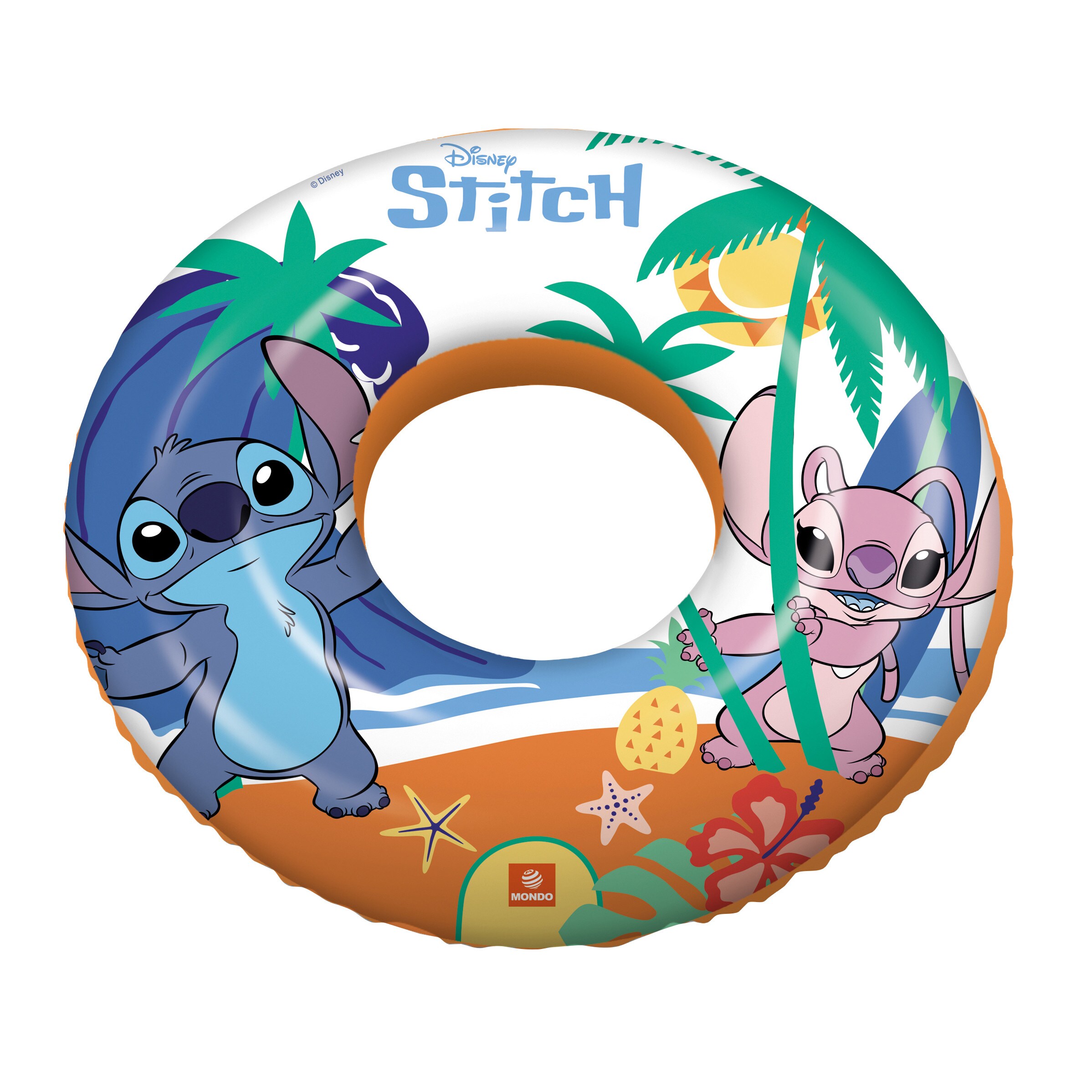 Happy People - Disney Stitch - Schwimmring (&Oslash; 50cm) Schwimmreifen Wasserring Schimmhilfe Kinder 