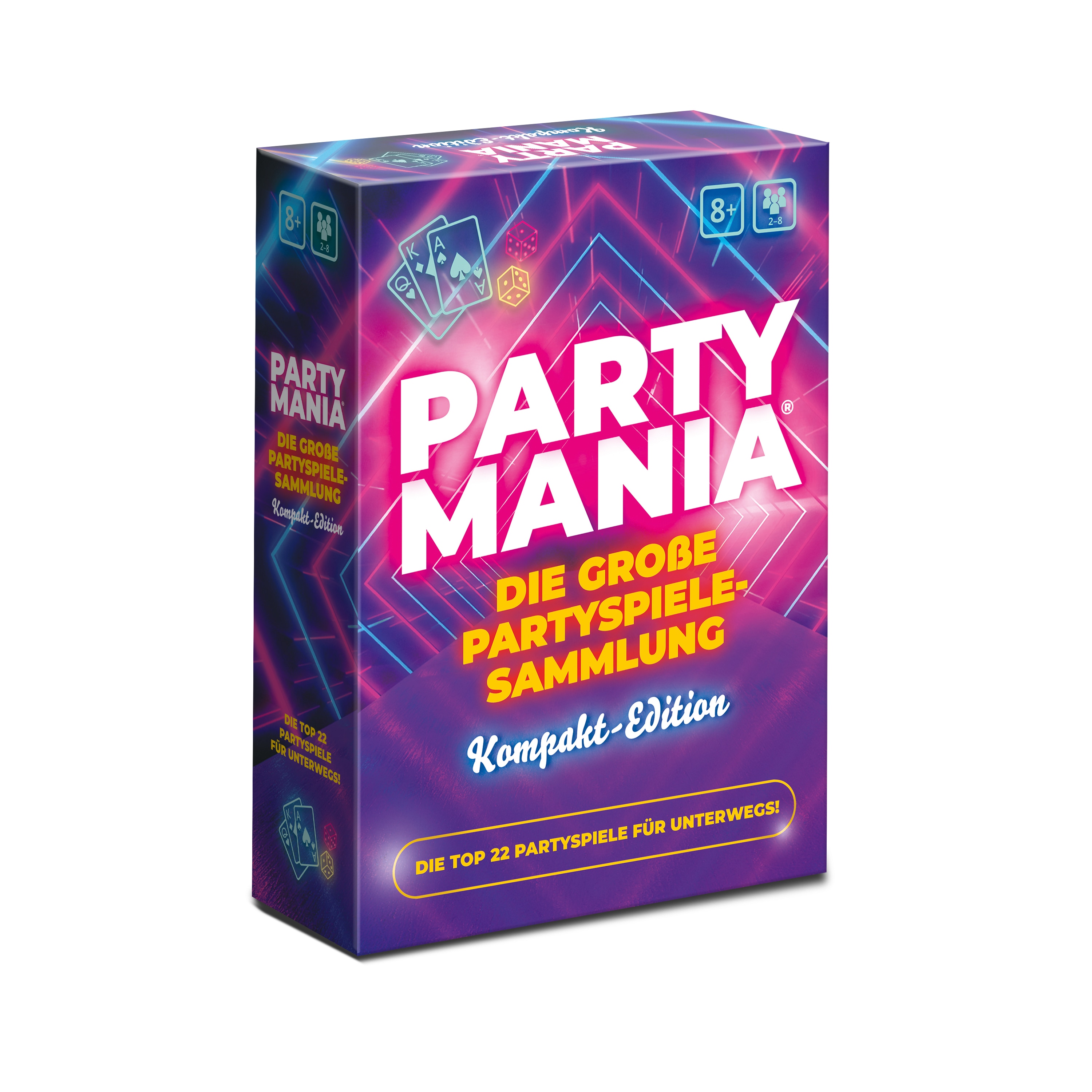 Gomazing Partymania Kompakt Edition Spielesammlung mit 22 Partyspielen 