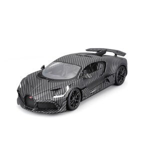 Bburago 18-11101 - Modellauto - Bugatti Divo Carbon (grau, Maßstab 1:18) Sonderedition 