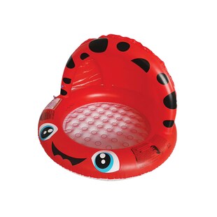 Vedes 77706267-48 - Splash & Fun - Babypool Marienkäfer 92x62cm Planschbecken Garten Kinder Wasser 