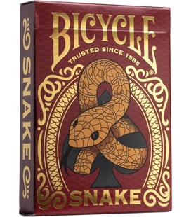 Bicycle® Kartendeck - Snake Kartenspiel Spielkarten PokerkartenSingle Deck 