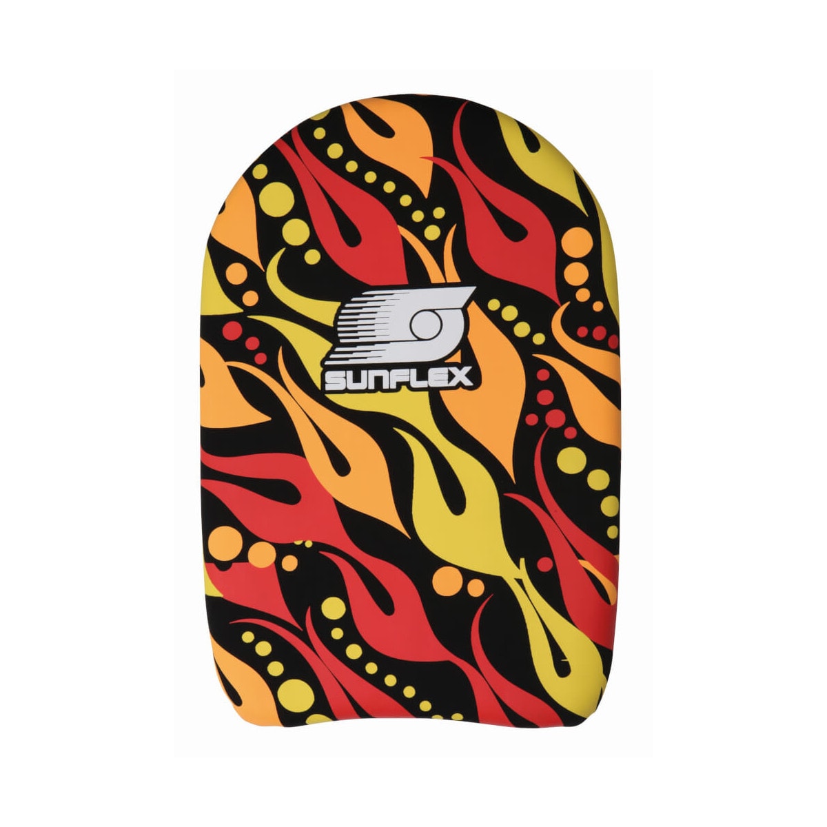 SUNFLEX 74839 - Schwimmbrett mit flexiblen Schaumkern, Schwimmhilfe  orange/rot 