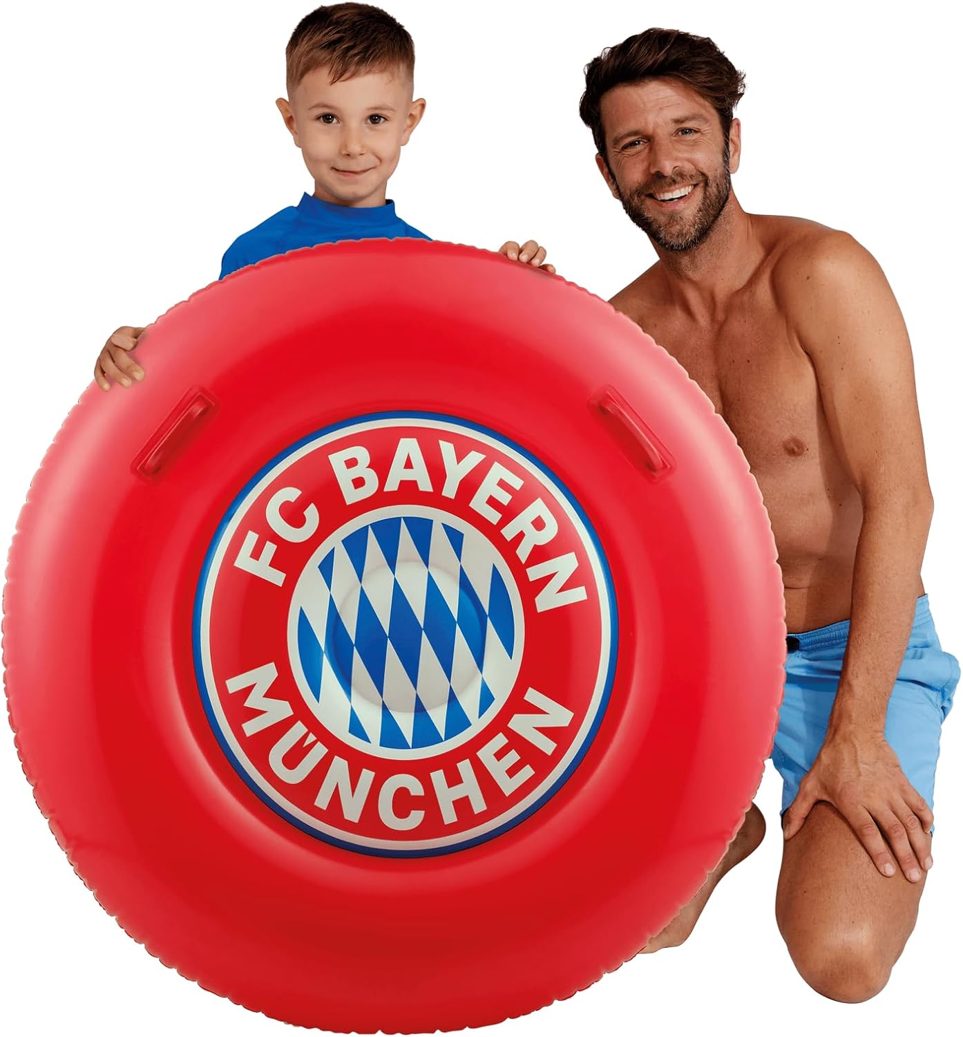 Happy People - FCB Floater mit Griffen aufgeblasen ca. 108 cm 