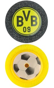 Happy People 16124 - BVB Foam Shooter Wasserspritze (ca. 26 cm) Wasserpistole Badespaß Kinder 