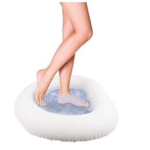 Happy People - Fußbecken, aufblasbar, (ca. 87x68x14 cm) für SPA-Pool Zubehör hygienisch Fußbad Becken 