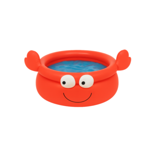 Happy People - Quick-Up Pool - Krabbe (175x62cm) Planschbecken Kinderpool 