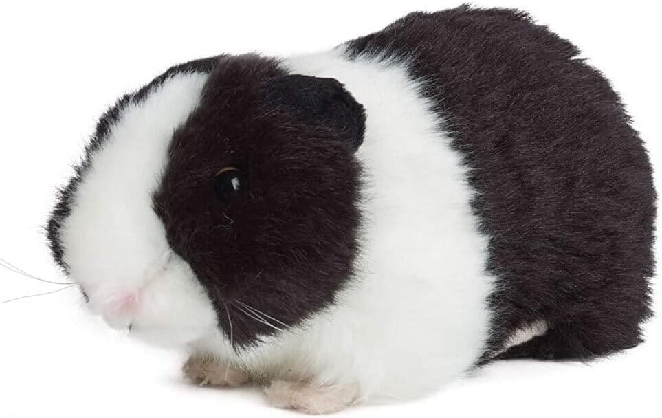 Living Nature Meerschweinchen schwarz 18cm ohne Sound Pl&uuml;schtier Kuscheltier Meerschwein Kinder 