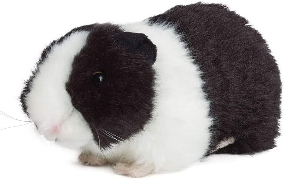 Meerschweinchen schwarz 18cm ohne Sound Plüschtier Kuscheltier Meerschwein Kinder
