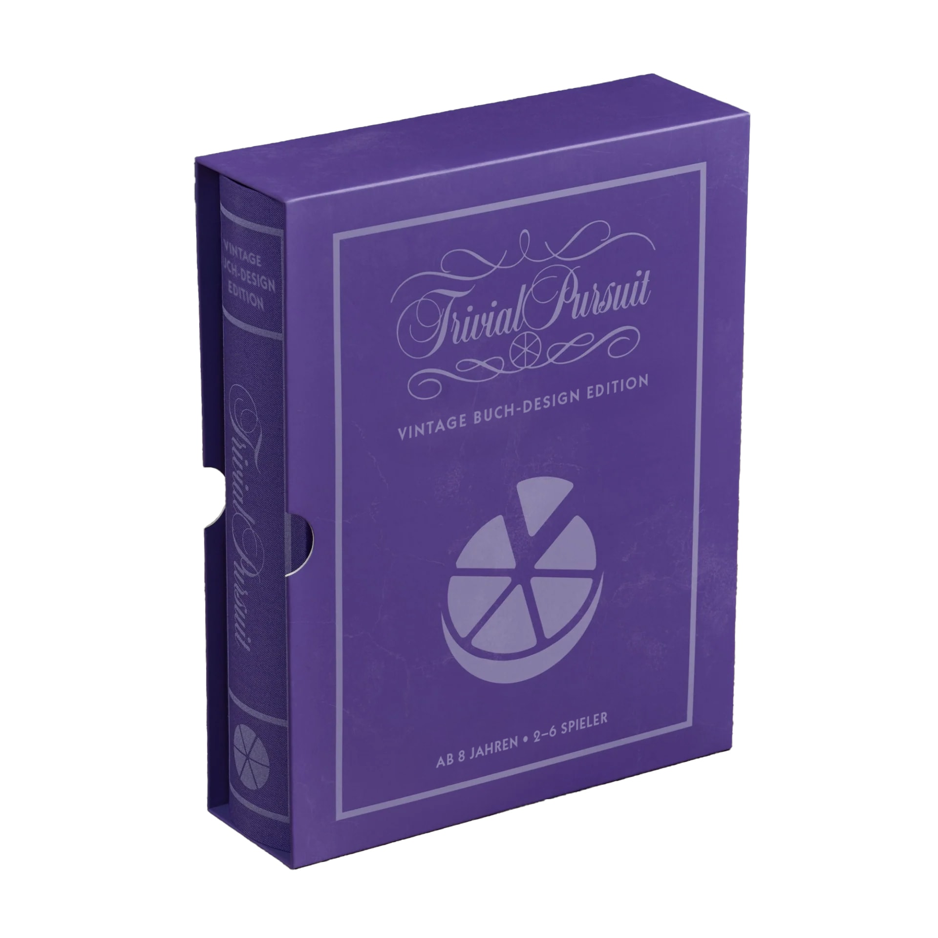 Trivial Pursuit Brettspiel Vintage Buch Edition Quizspiel Gesellschaftsspiel ab 8 Jahren 