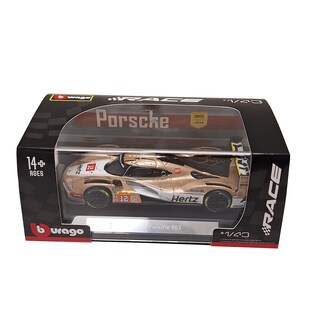 Bburago 18-38317 - Modellauto - Porsche 963 Hertz Team JOTA #12 (Maßstab 1:43) Sammler Motorsport 