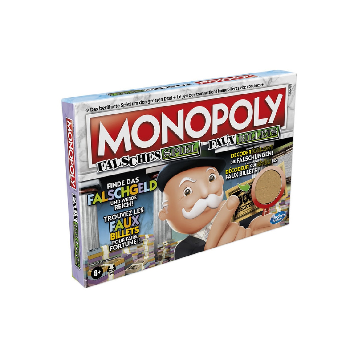 Hasbro - Brettspiel - Monopoly Falsches Spiel (deutsch/franz&ouml;sisch) Gesellschaftsspiel 