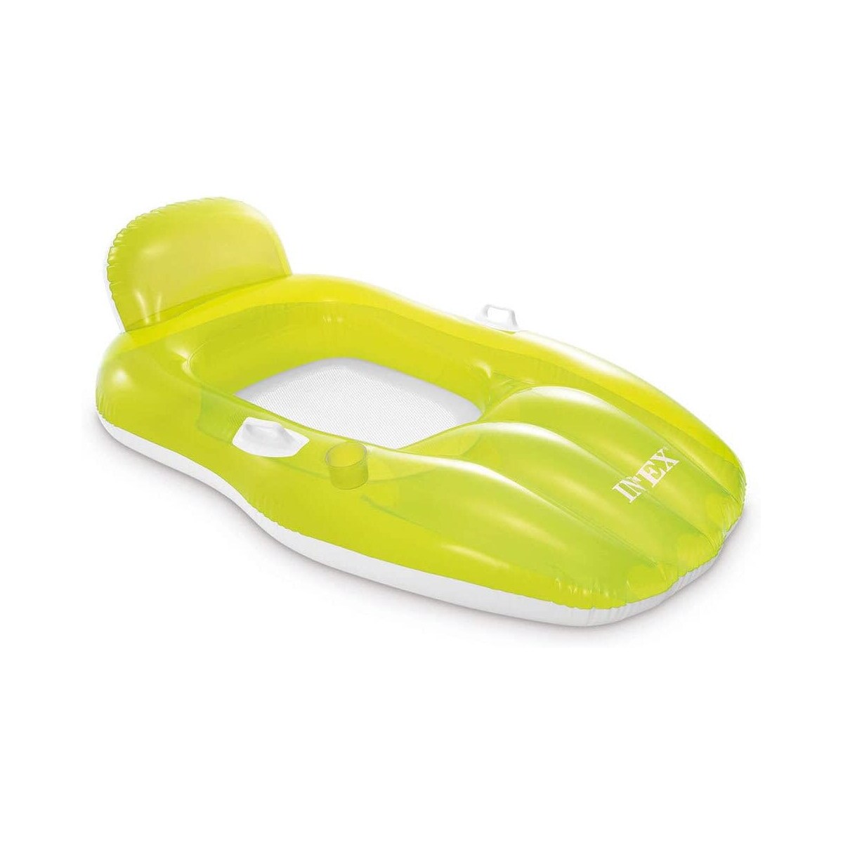 INTEX 56805EU - Luftmatratze - Lounge Chill N' Float (163x104cm) Poolmatratze grün