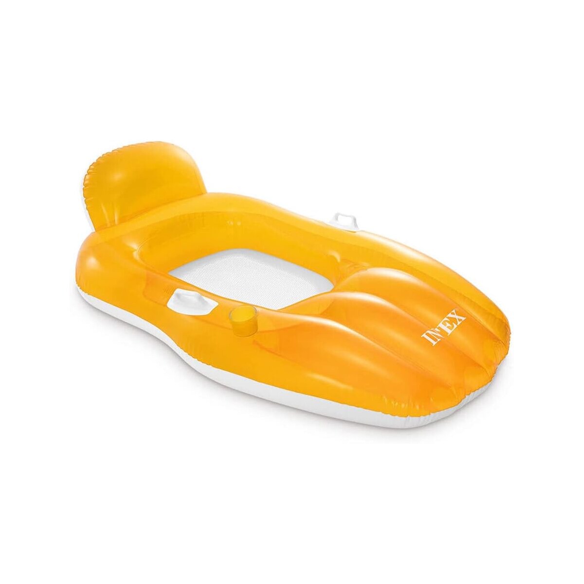 INTEX 56805EU - Luftmatratze - Lounge Chill N' Float (163x104cm) Poolmatratze orange 