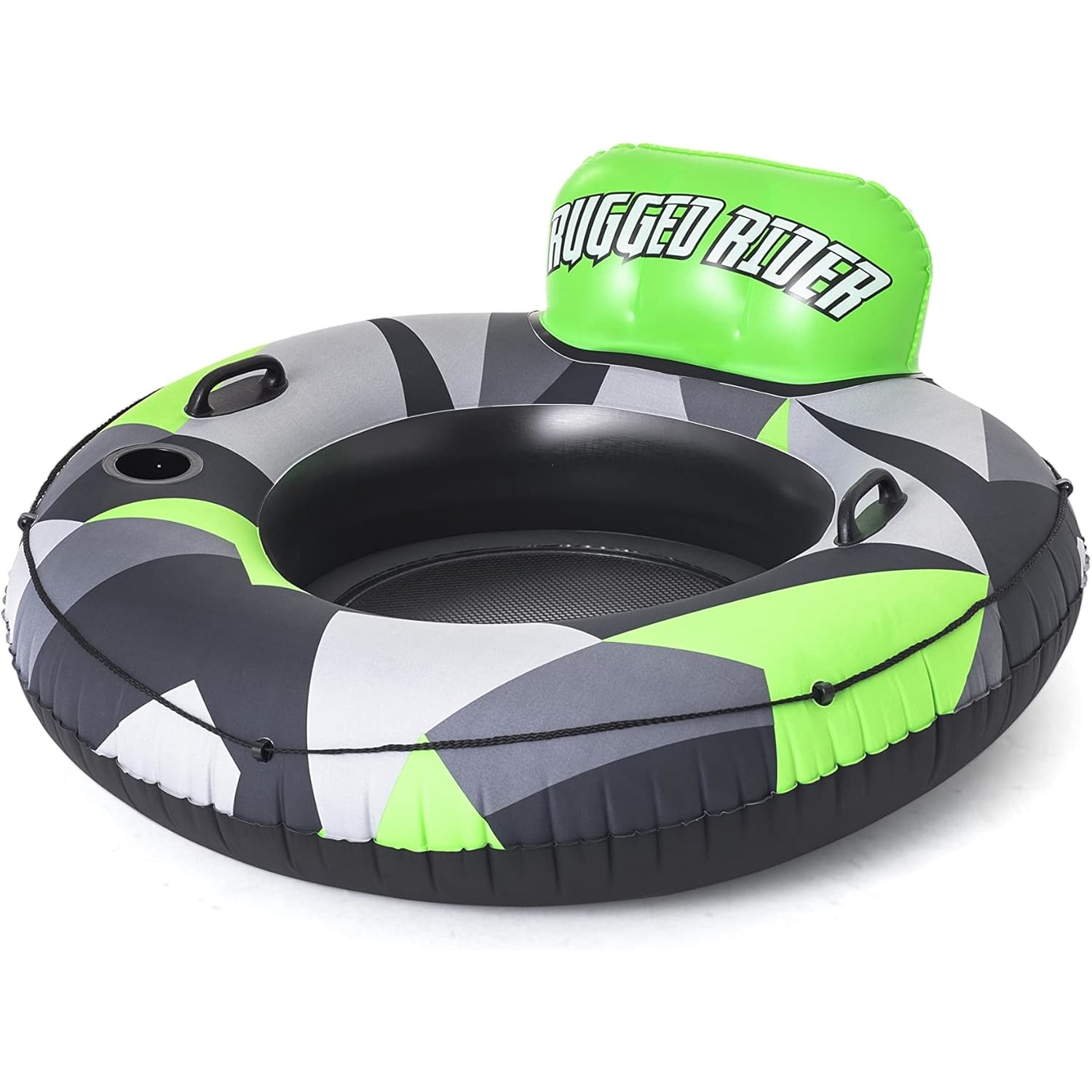 Bestway 43280 Schwimmring Rugged Rider I &Oslash;135cm mit Lehne Getr&auml;nkehalter Mesh 