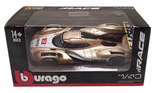 Bburago 18-60057P3 - Modellauto - Porsche 963 Team Jota Hertz #12 (Maßstab 1:43) Auto Spielzeugauto 