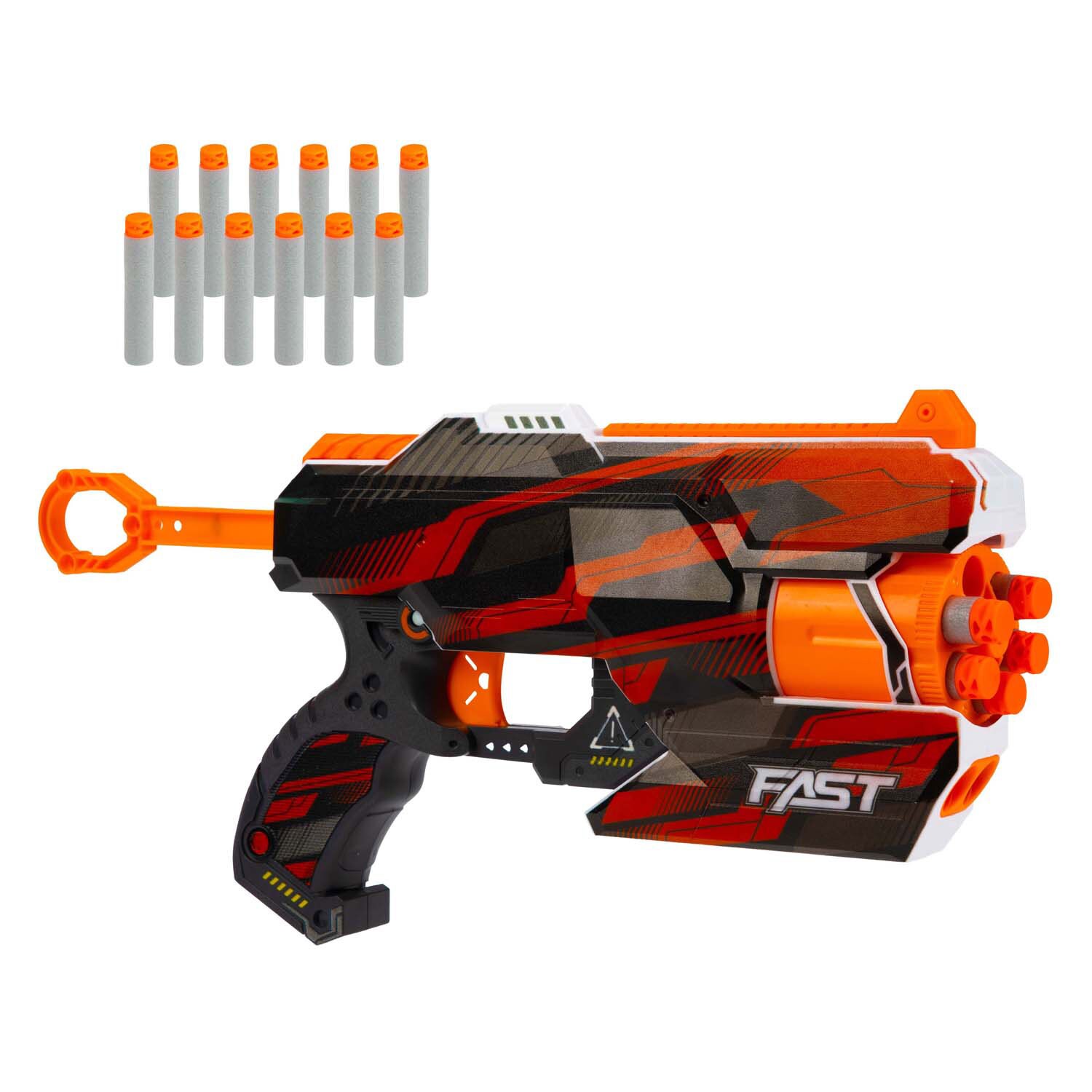 Toi-Toys 32087A Foam Strike Fast M Spielzeugpistole Blaster ab 6 Jahren mit Schaumstoffpfeilen 