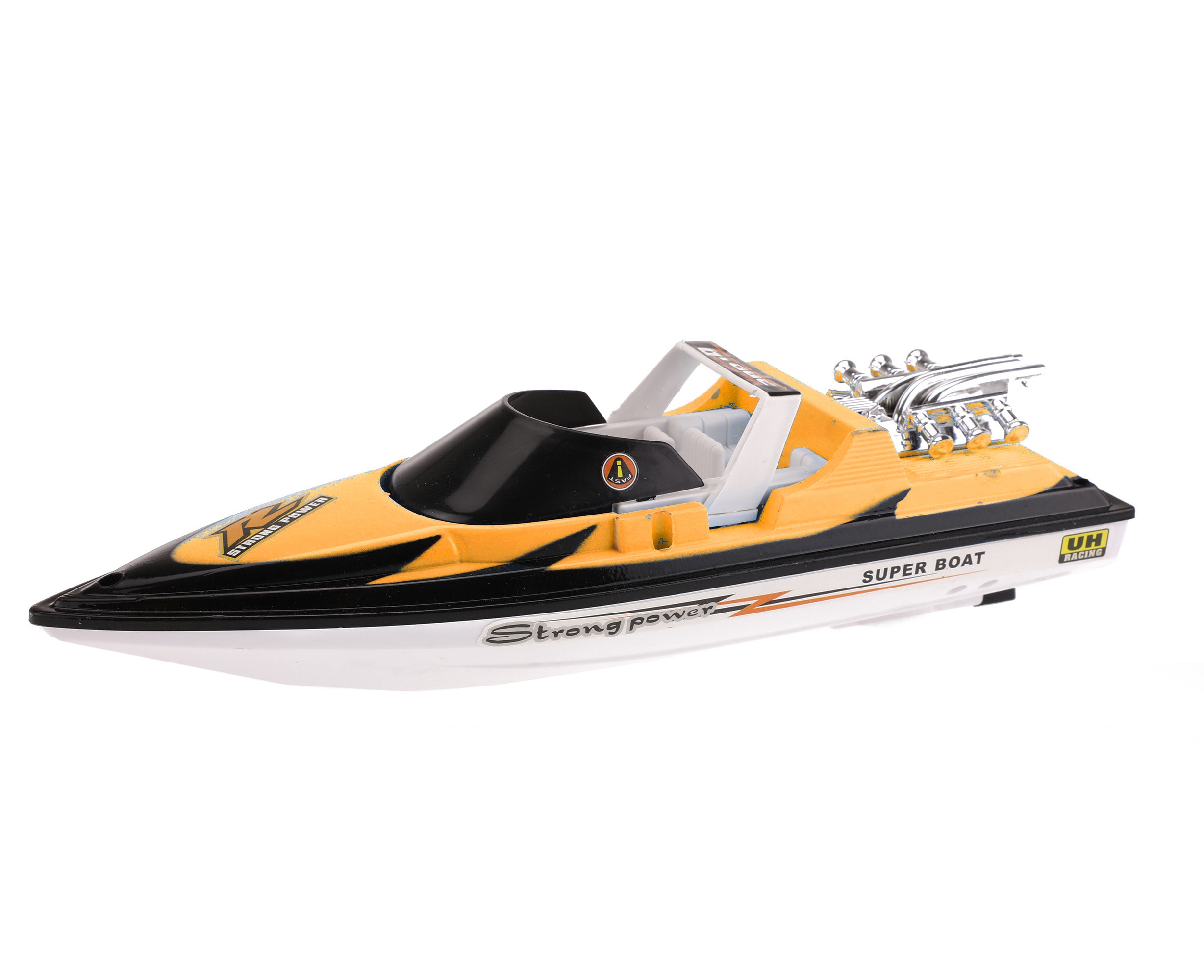 Toi-Toys VEHICOOL Power-Boot 34 cm &ndash; motorisiertes Spielzeugboot f&uuml;r Kinder, Wasserfahrzeug ab 3 gelb - Bild 1