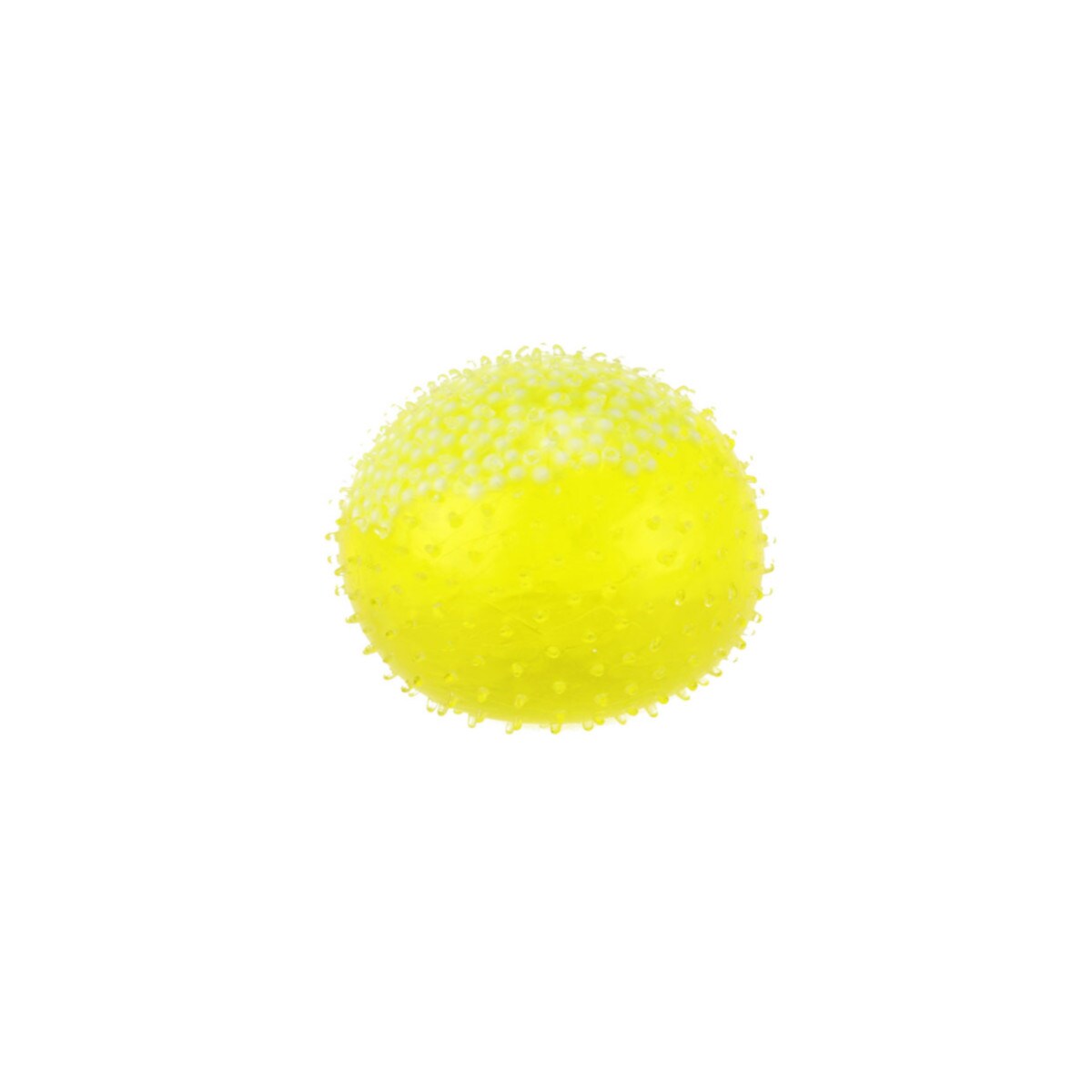 Toi-Toys Quetsch-Ball 7 cm &ndash; Anti-Stressball mit Noppen, interaktives Spielzeugball f&uuml;r Kinder ab 3 Jahren gelb 
