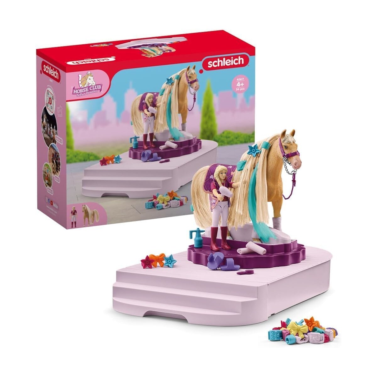Schleich Pferde Styling Station 42617 Horse Club Sofia Beauties Set 54 Teile 