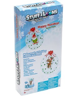 BOTI Stuffaloons Happy Holiday Refill Pack – Nachfüllset für Ballon Station ab 8 