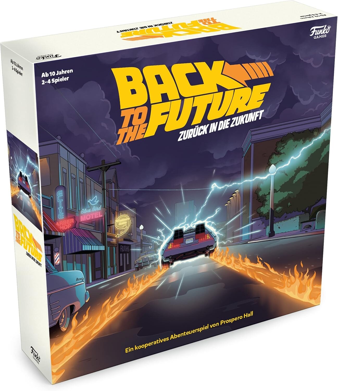 Funko Back to the Future Brettspiel kooperativ 2-4 Spieler ab 10 Jahren