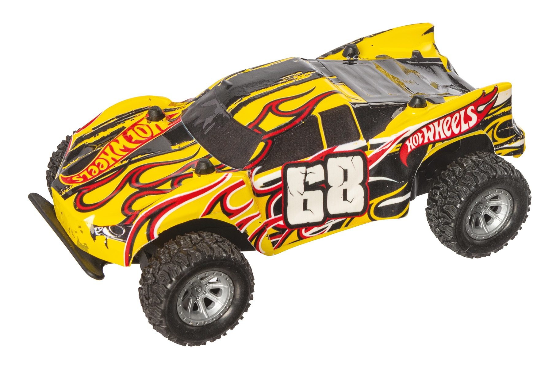 Happy People RC Auto Hot Wheels Lets Race Team Netflix 1:28 27/40MHz gelb/rot 